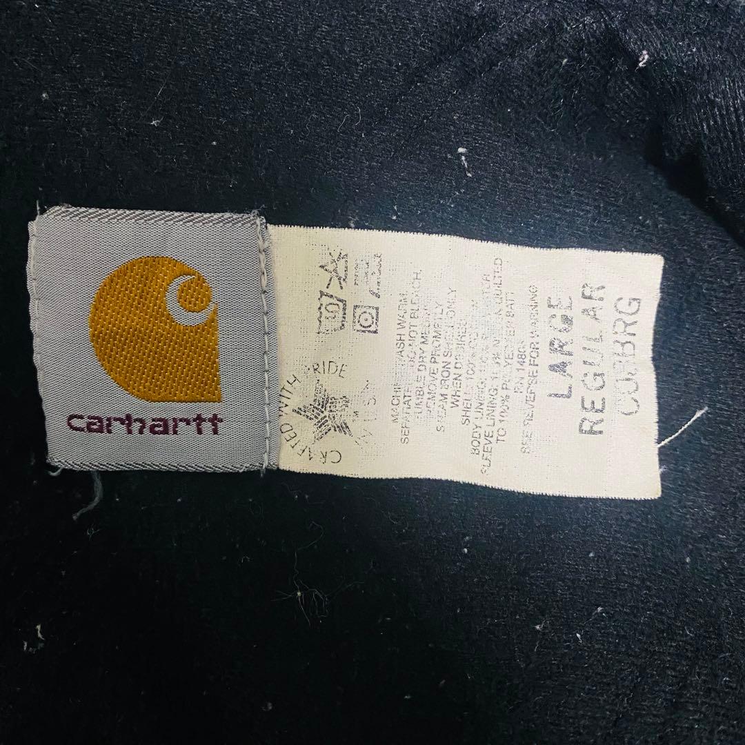 カーハート　carhartt ダックワーク　ジャケット　襟コーデュロイ