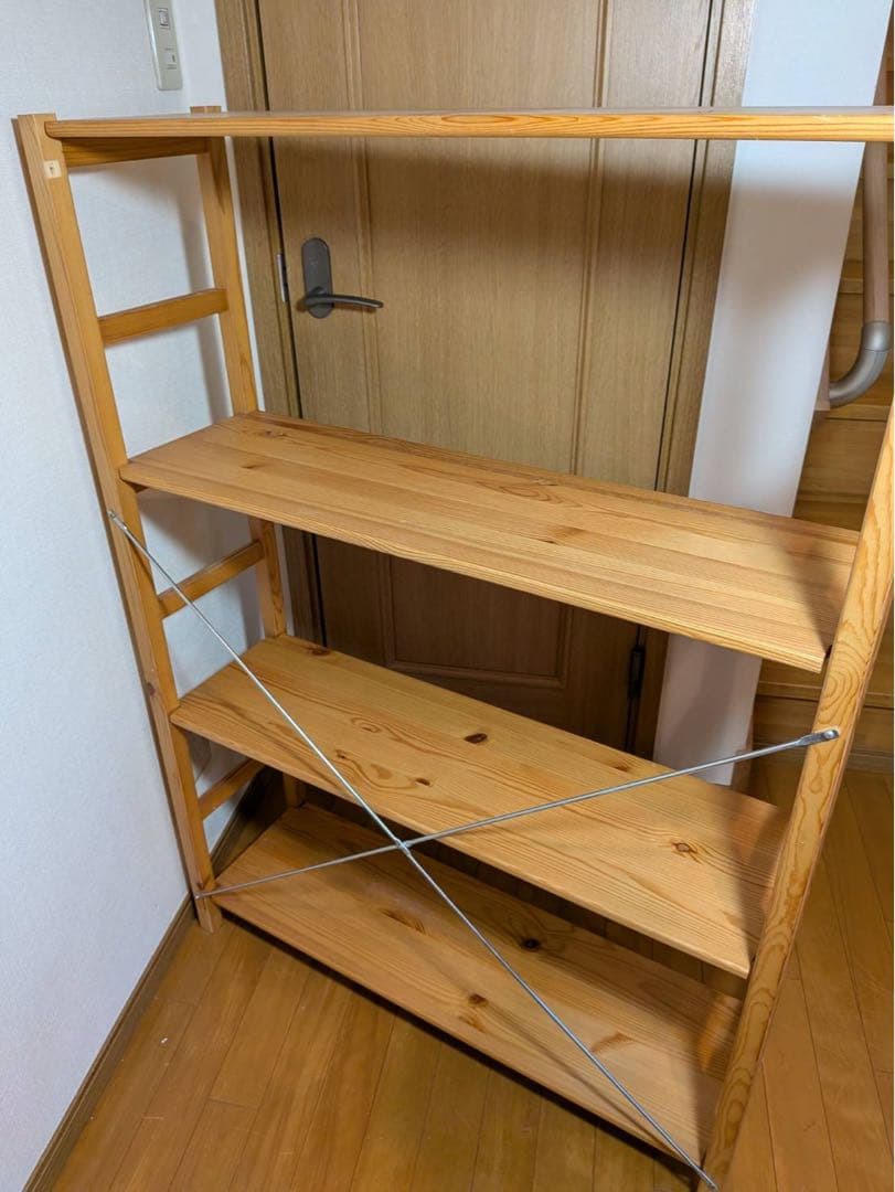 ■送料込■無印良品 MUJI パイン材ユニットシェルフ 棚収納 木製家具