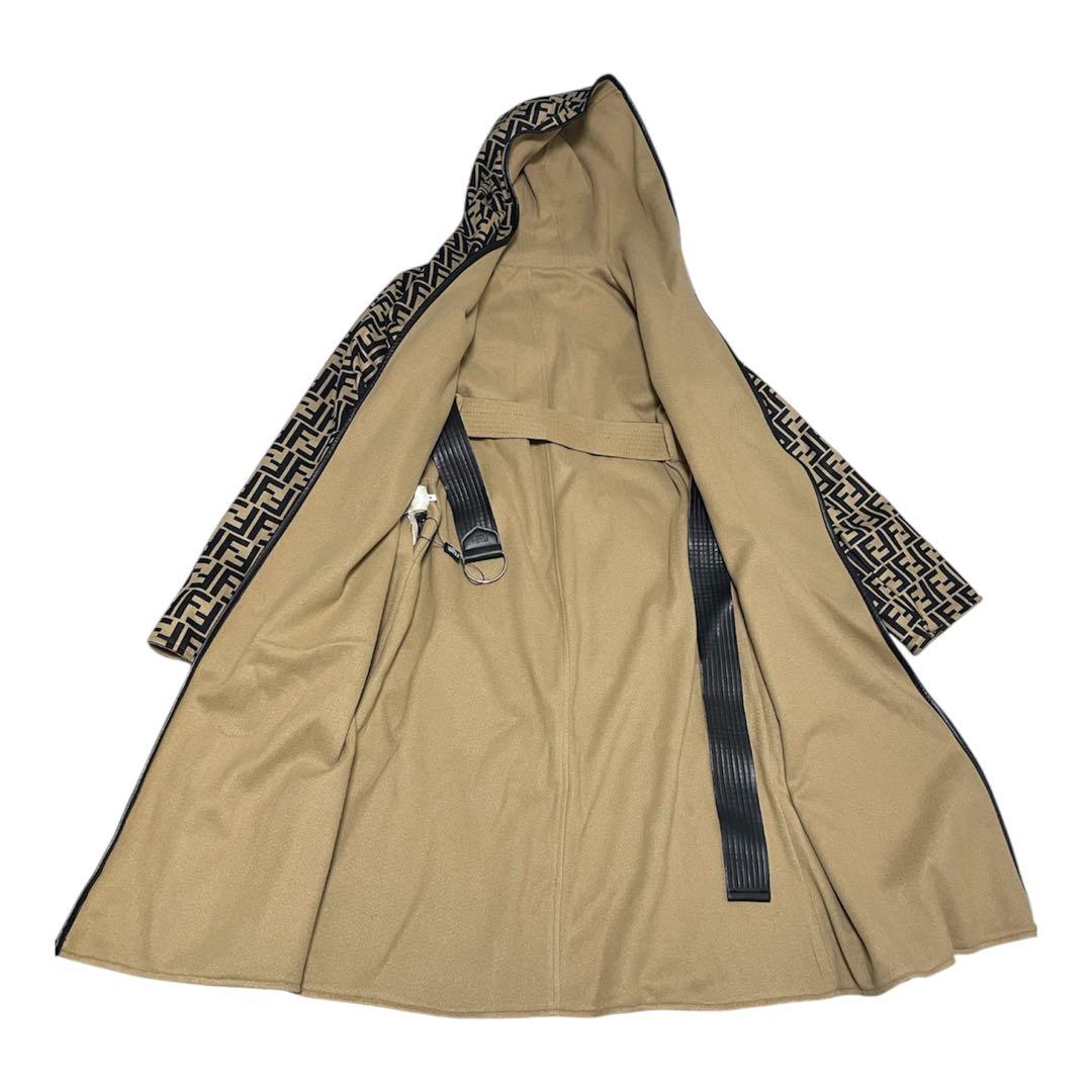 あんこ フェンディ FENDI コート FY0707 1LW ウール