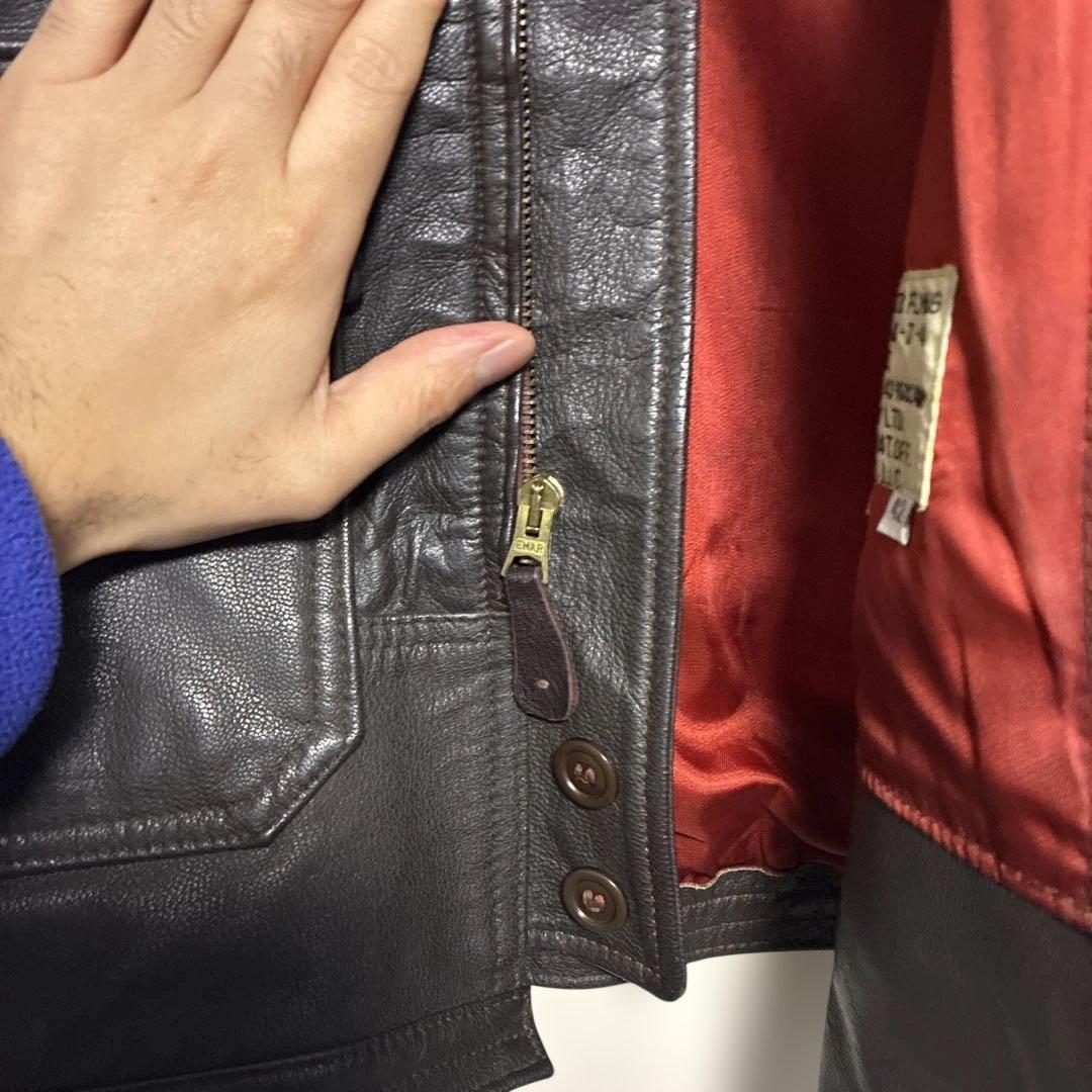 AVIREX AN-J-4 ウィンターフライトジャケット サイズ42 USA製