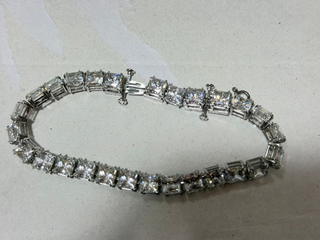 P*様 swarovski matrix tennis ブレスレット