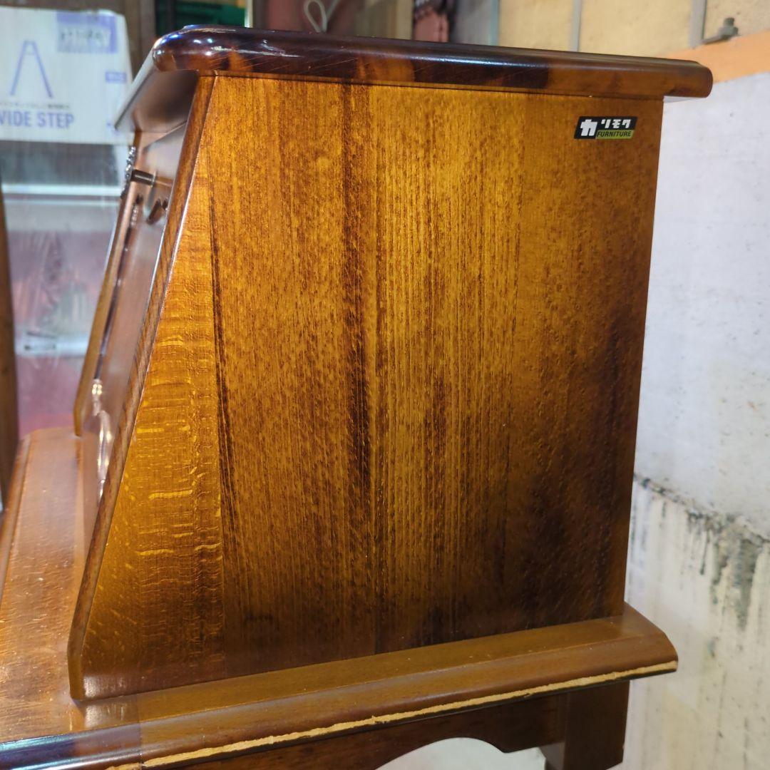カリモク家具 コロニアル ライティングビューロー デスク ★ヴィンテージ