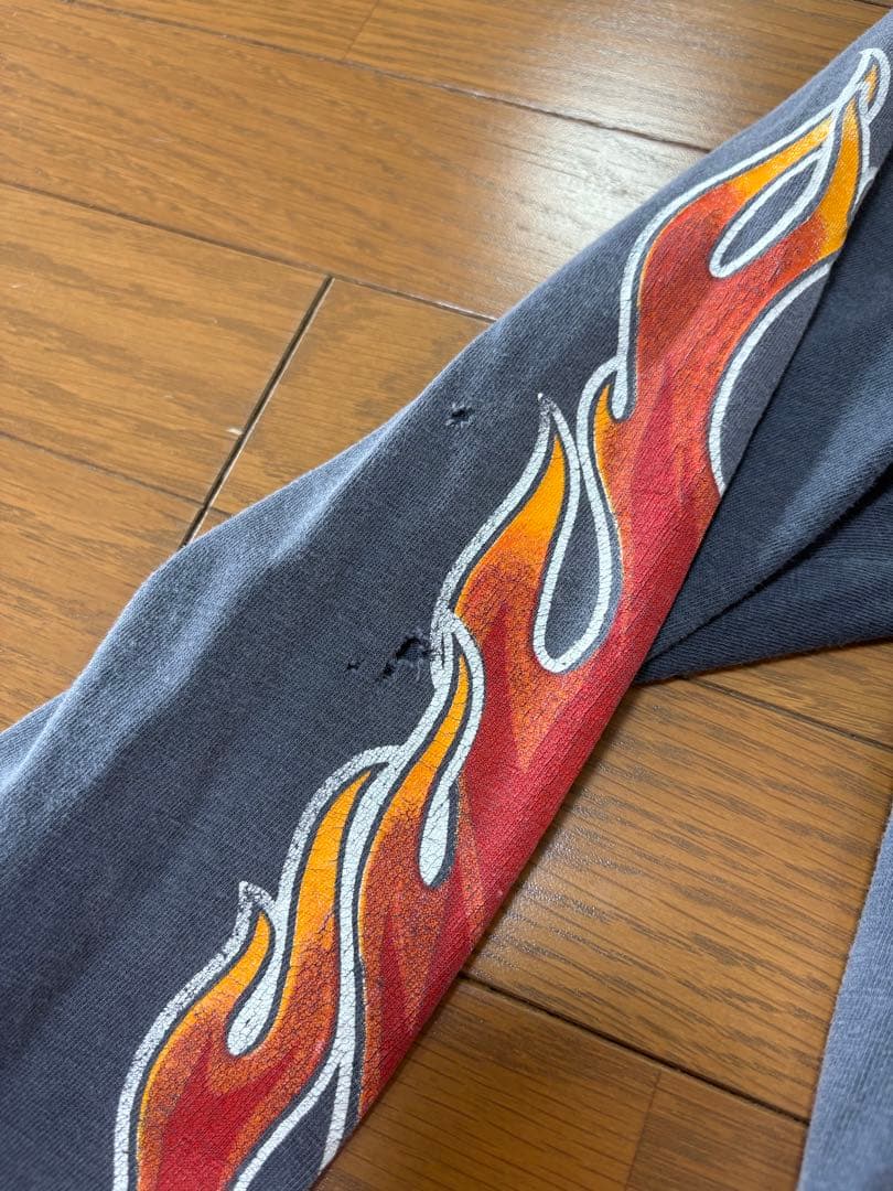 80s Harley-Davidson ハーレーダビッドソン ロンT フレイム