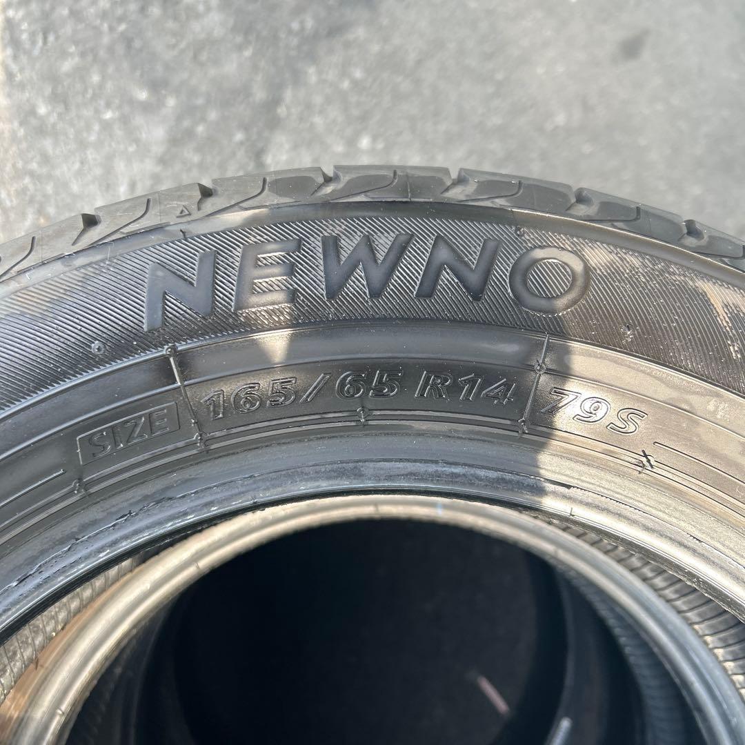 NEWNO 165/65 R14 ブリヂストン 4本タンク　ルーミーなど25年製