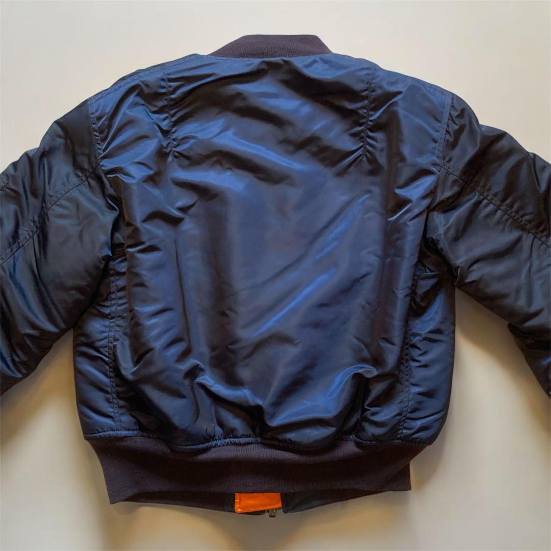 USA製 ALPHA フライトジャケット 68年モデル復刻 MA-1 Mサイズ