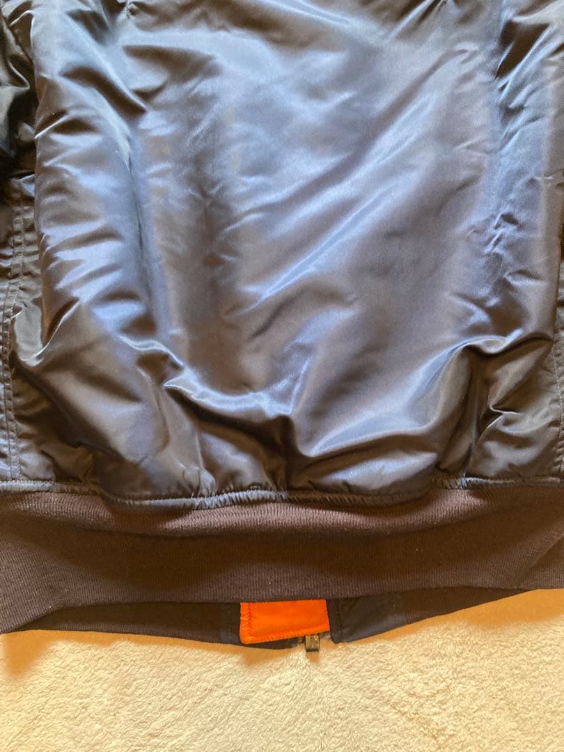 USA製 ALPHA フライトジャケット 68年モデル復刻 MA-1 Mサイズ