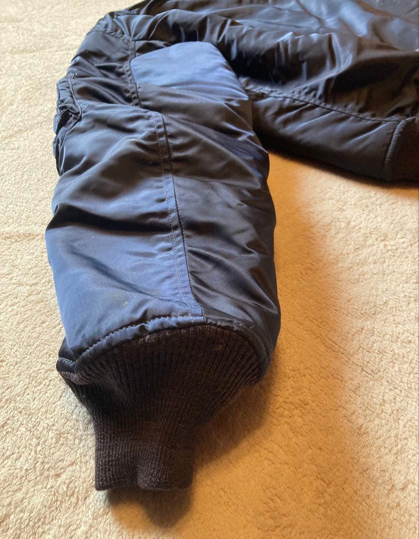 USA製 ALPHA フライトジャケット 68年モデル復刻 MA-1 Mサイズ