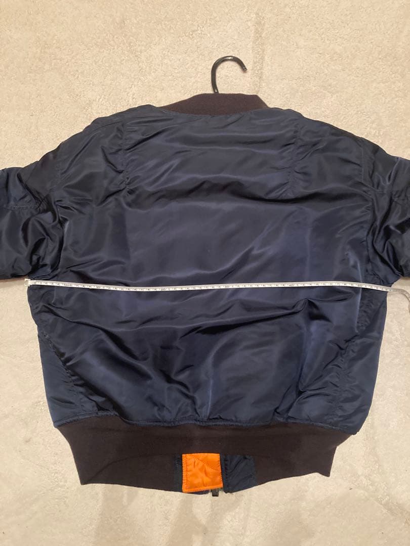 USA製 ALPHA フライトジャケット 68年モデル復刻 MA-1 Mサイズ