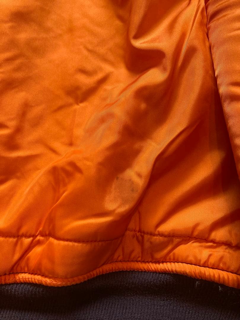 USA製 ALPHA フライトジャケット 68年モデル復刻 MA-1 Mサイズ