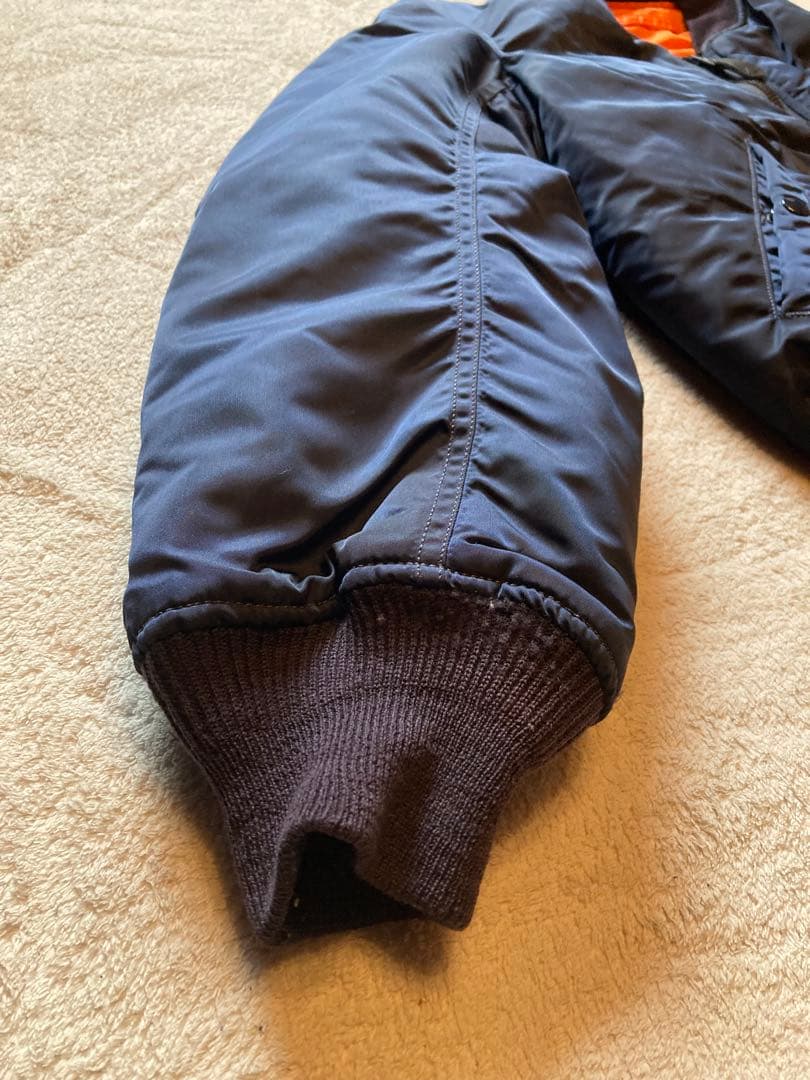 USA製 ALPHA フライトジャケット 68年モデル復刻 MA-1 Mサイズ