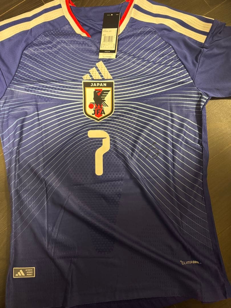 三笘薫　サイン　ユニフォーム