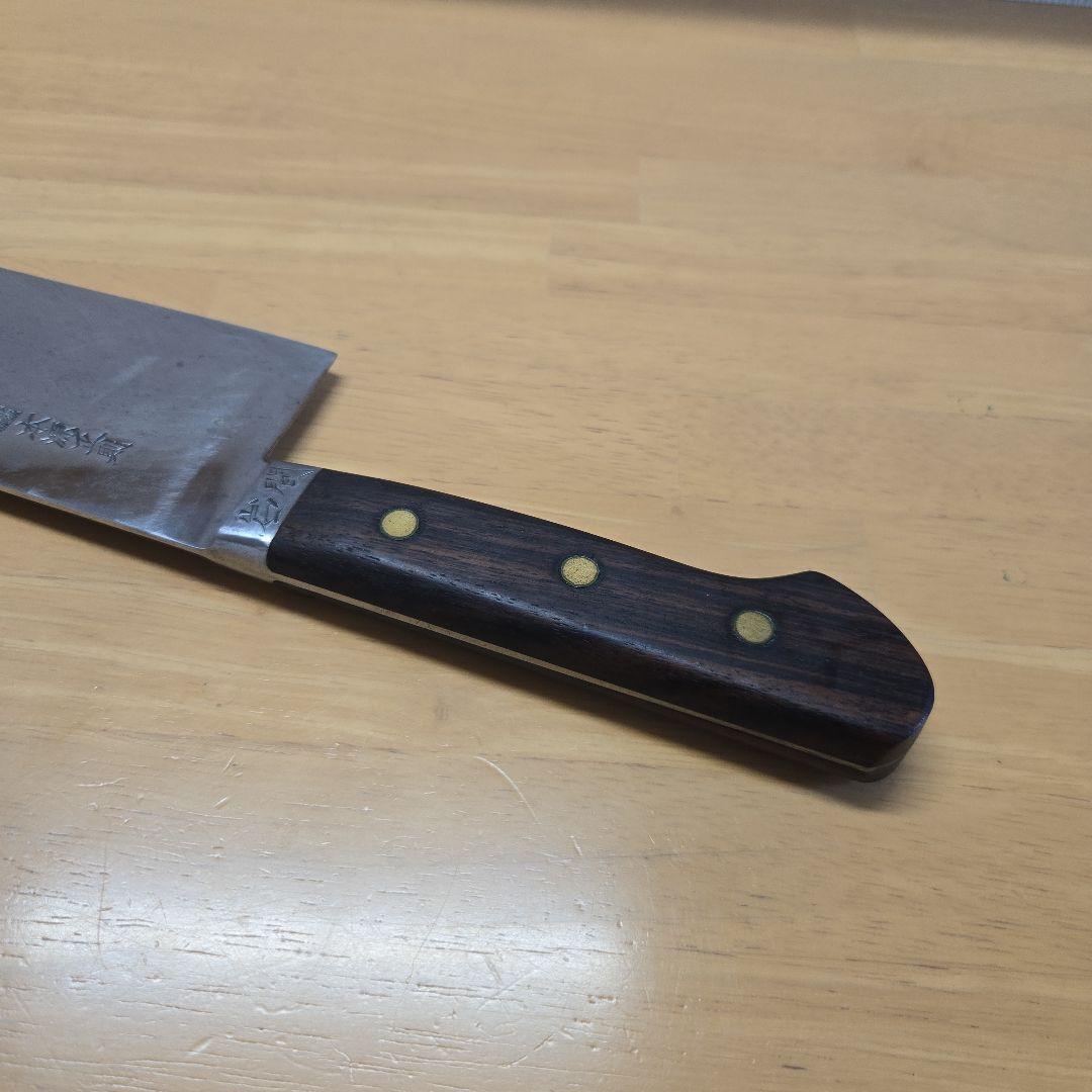 【玉鋼】本源正則　牛刀　約360mm