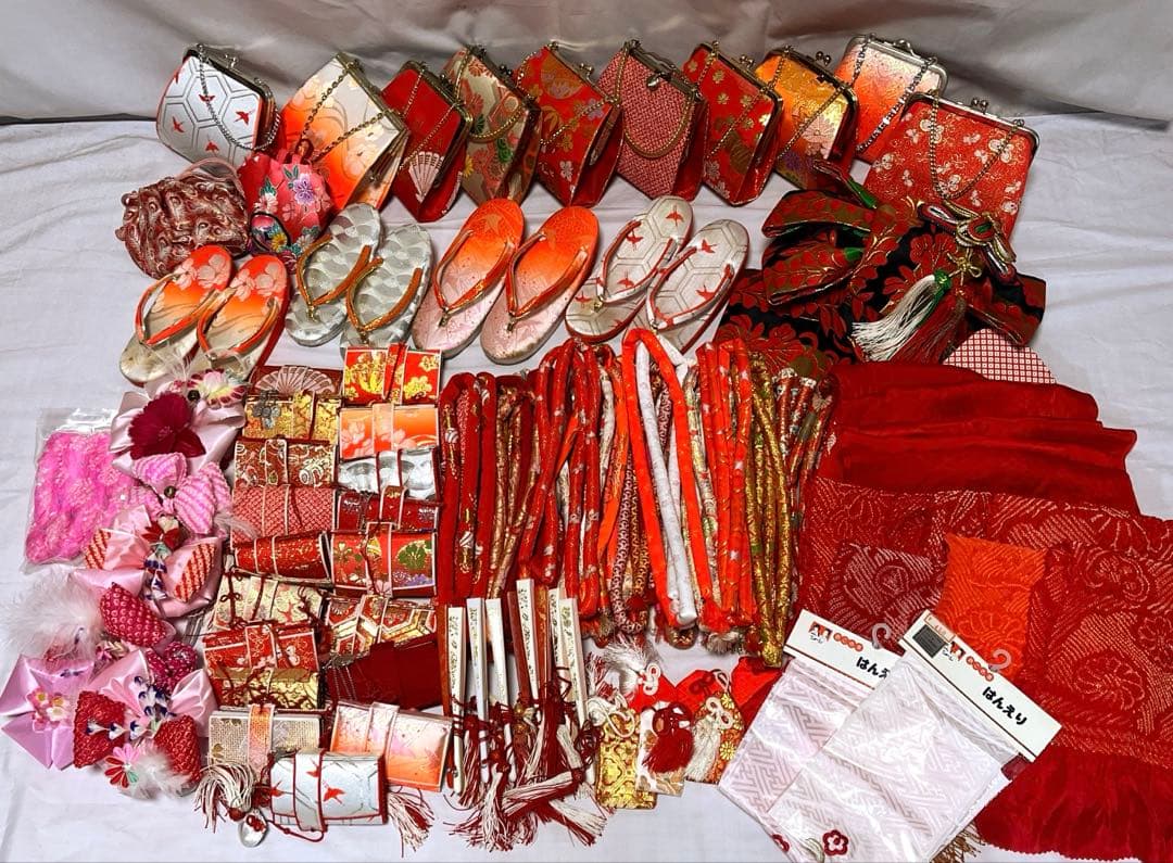 ま-530 子供　女の子　七五三　舞台衣装　小物　大量　まとめ売り　大特価