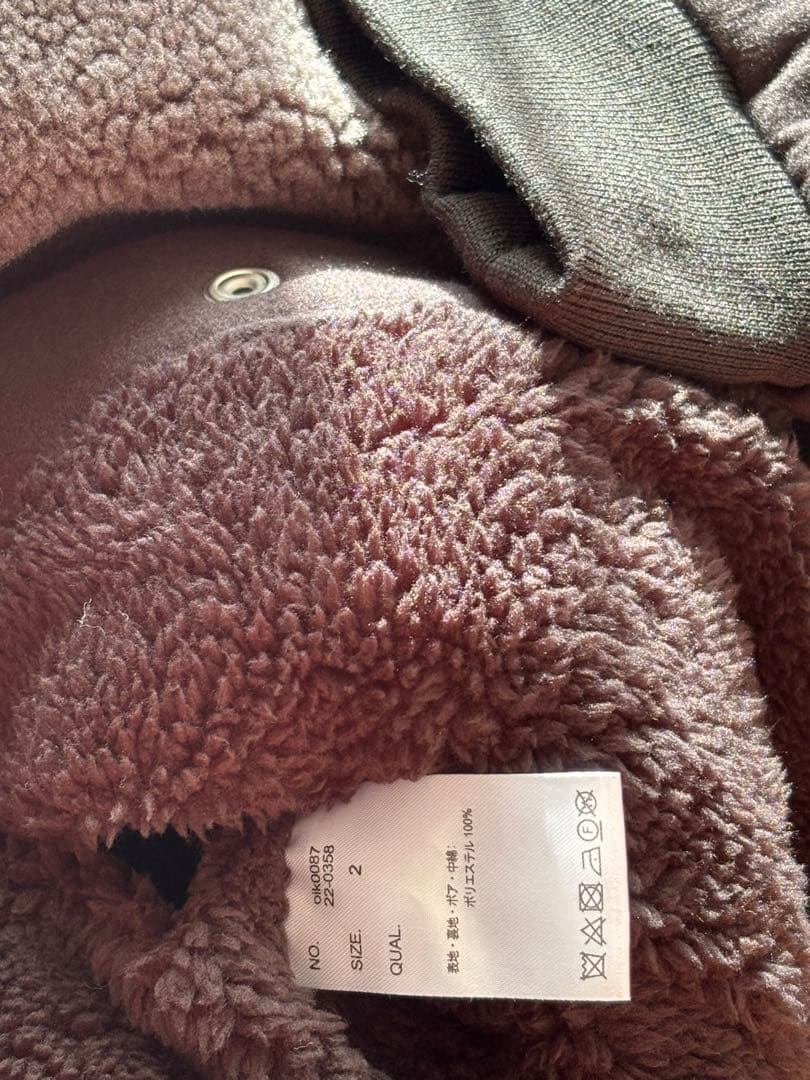 セール❤️【新品】kOhAKUコハク コート&ベスト〈2〉LL3L 可愛い♥︎黒系