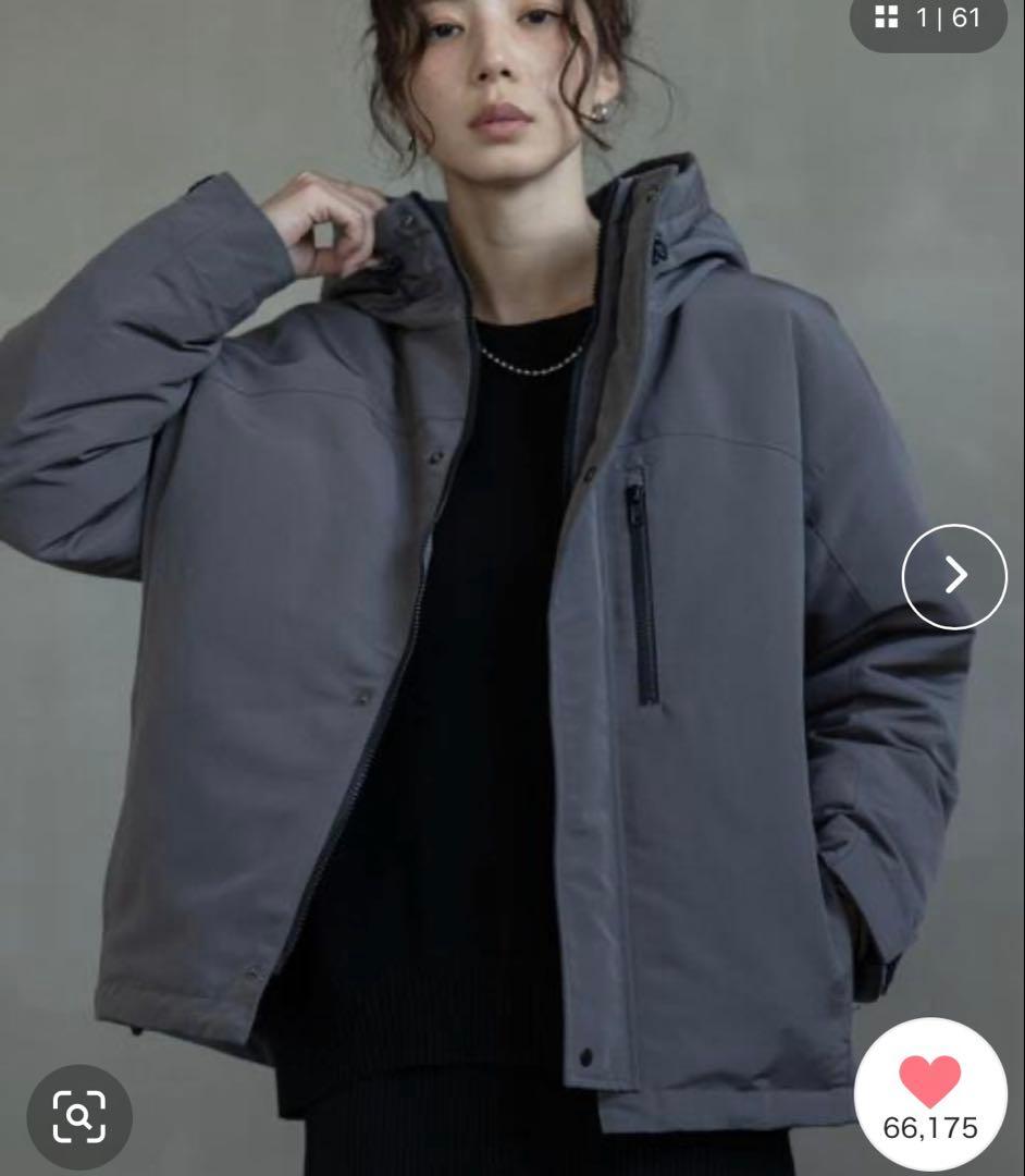 アーバンリサーチサニーレーベル　ダウン　新品グレー