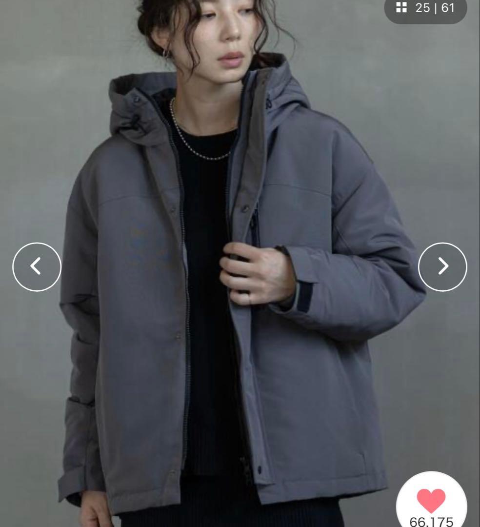 アーバンリサーチサニーレーベル　ダウン　新品グレー