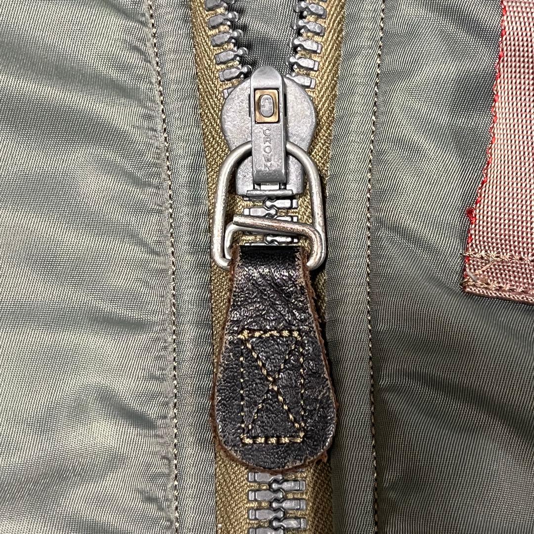 希少M品番 バズリクソンズ B-15D MOD 38 CROWNジッパー