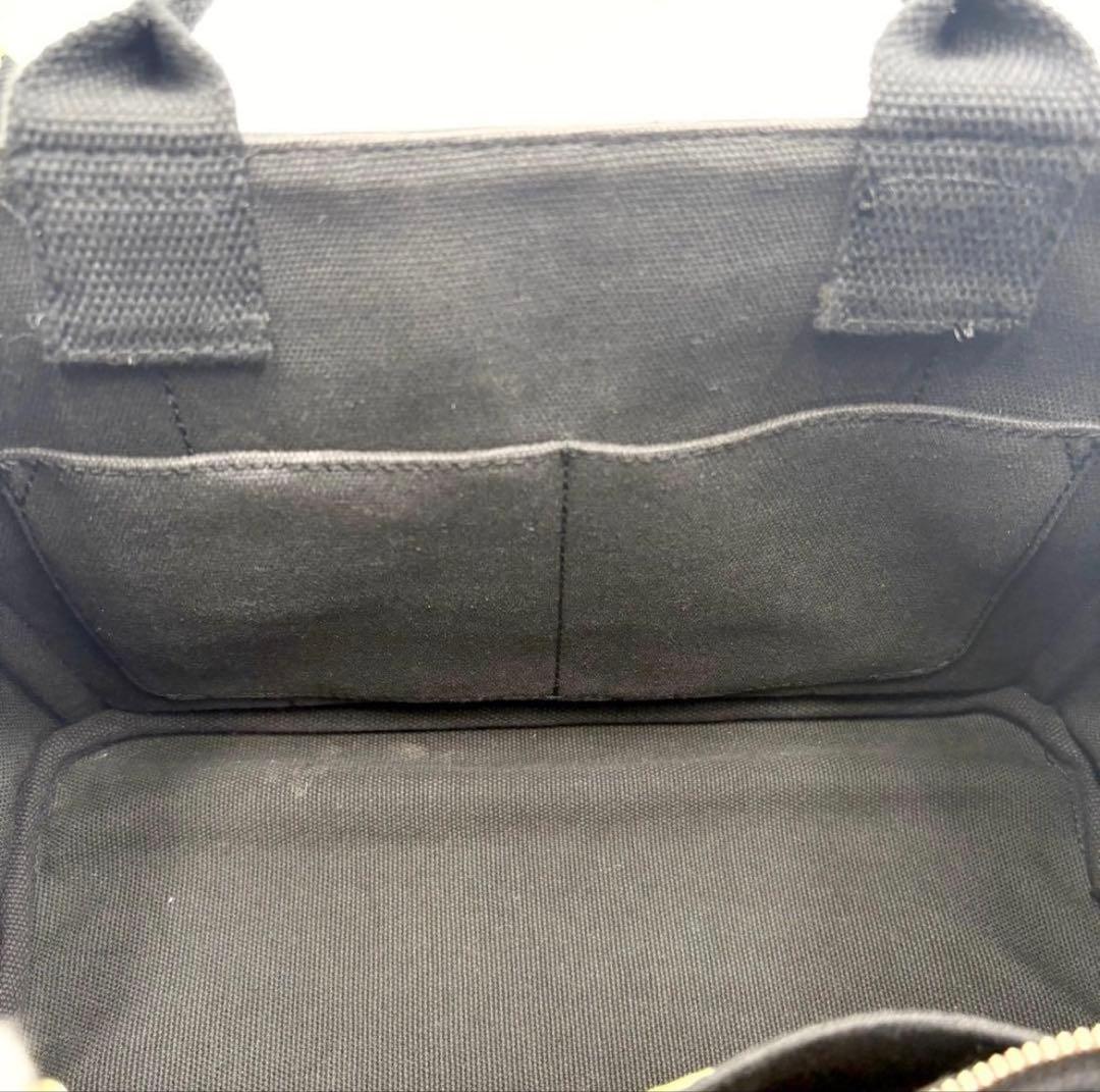 人気✨PRADAトートバッグ 2way カナパ Sサイズ 黒 ゴールド金具