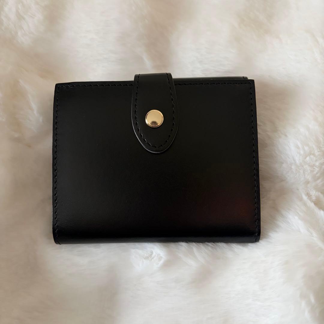 kaoyorinakami レザーウォレット　カオナカ　ブラック