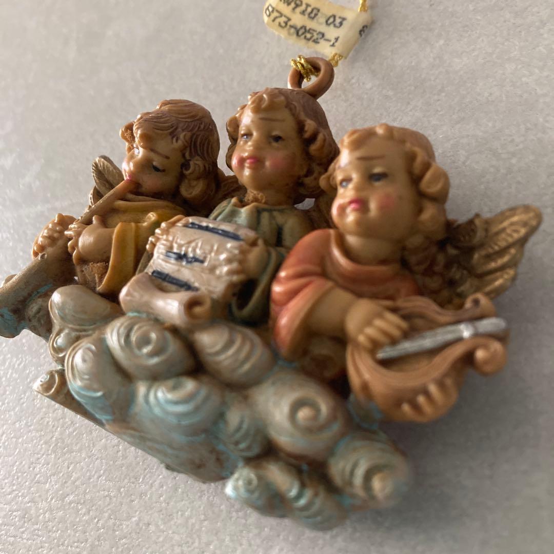 ドイツ クリスマスマーケット 天使のオーナメント 80年代 ヴィンテージ