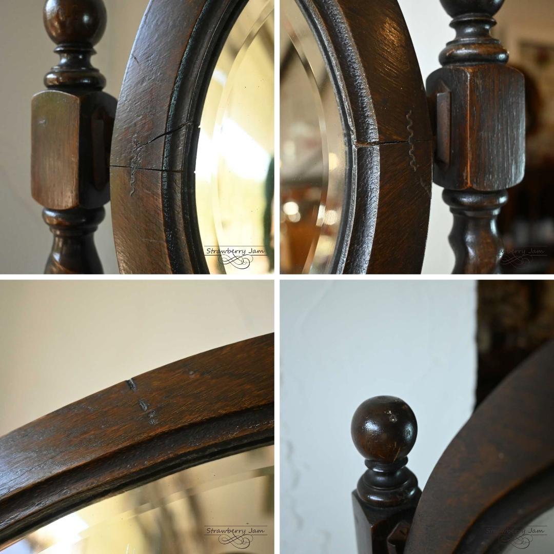 L3612-82 英国アンティーク オーク 化粧台 ドレッサー イギリス