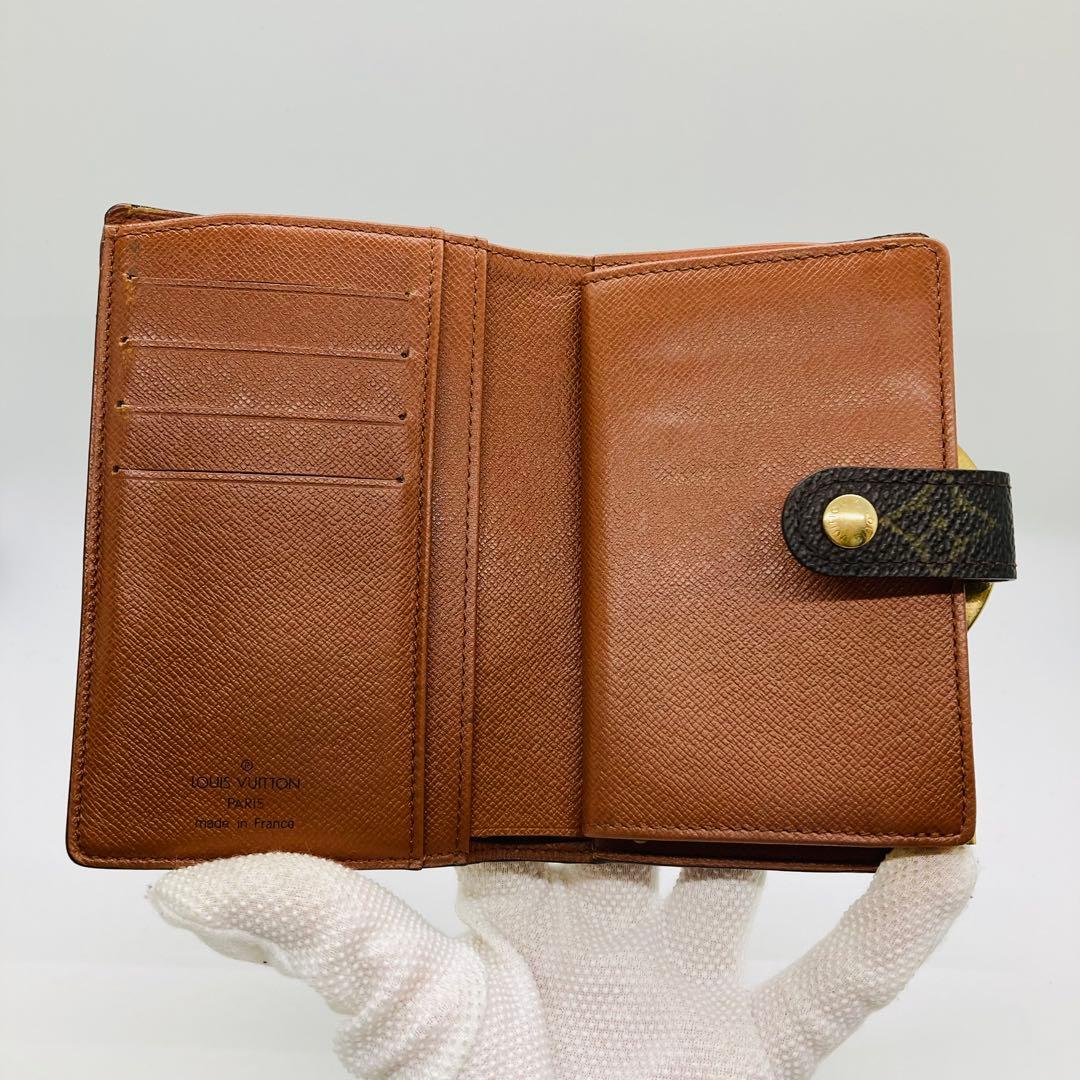 ルイヴィトン 二つ折り財布 ガマ口 モノグラム 財布 A882
