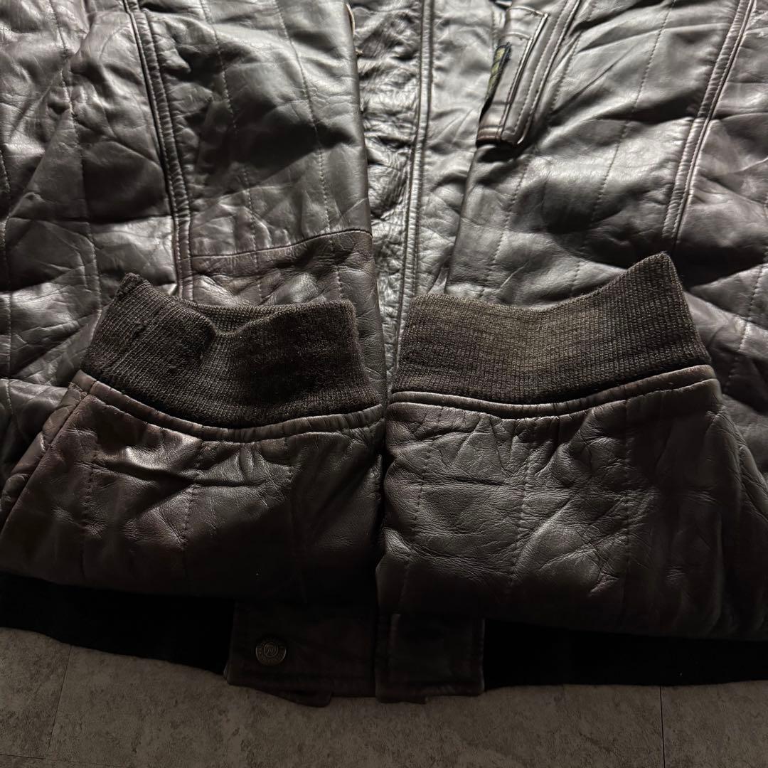 【90s vintage】フライトジャケット　n2b 3L レザー　短丈　Y2K