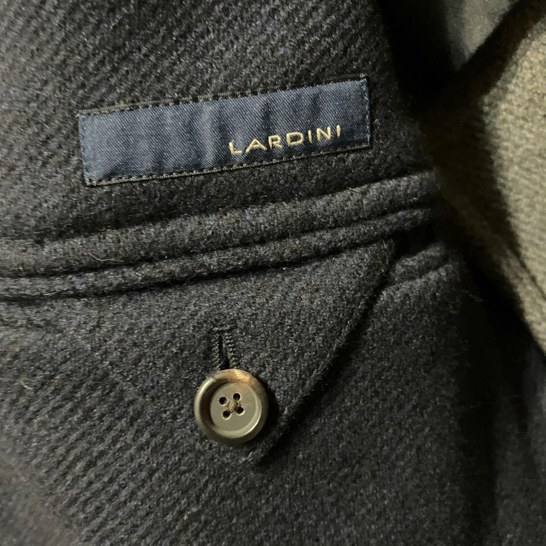 極美品✨LARDINI ネイビー チェスターコート
