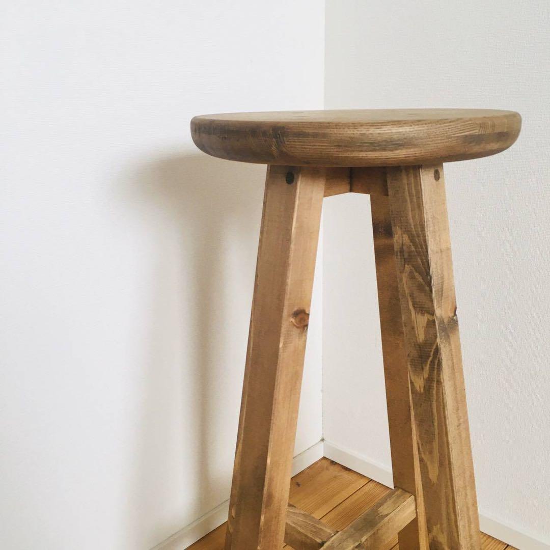 みーたん様オーダー品 スツール　高さ58