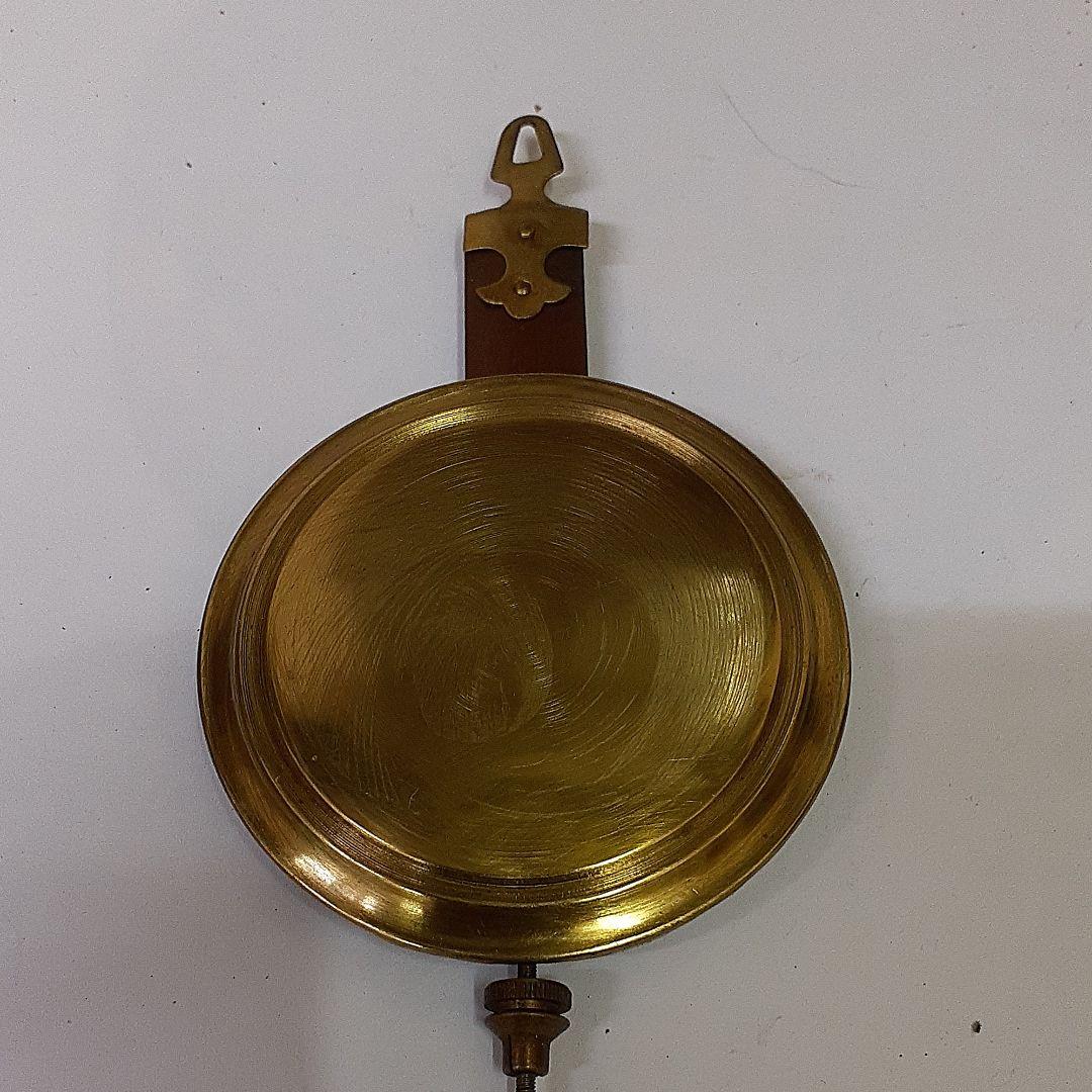 214 アンティーク　尾張掛時計　ゼンマイ式時計