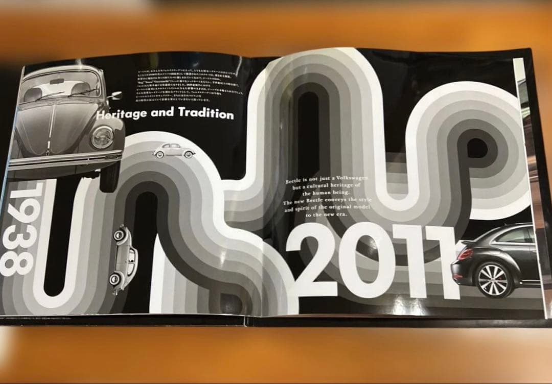 オマケ付　VW The Beetle レコードジャケット風カタログ PV映像など