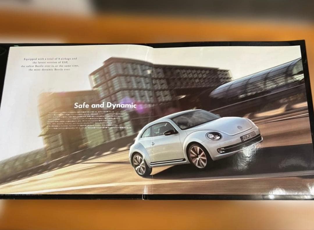 オマケ付　VW The Beetle レコードジャケット風カタログ PV映像など