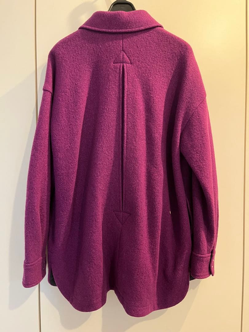 MUVEIL ウールジャケット コート　36