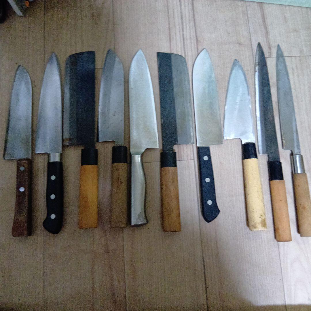 包丁 11本セット ステンレス鋼製