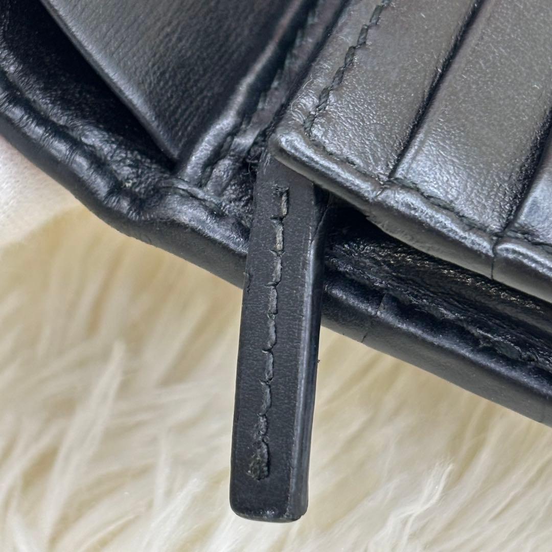 美品✨GUCCI 二つ折り財布 キルティング シェリーライン GGマーモント