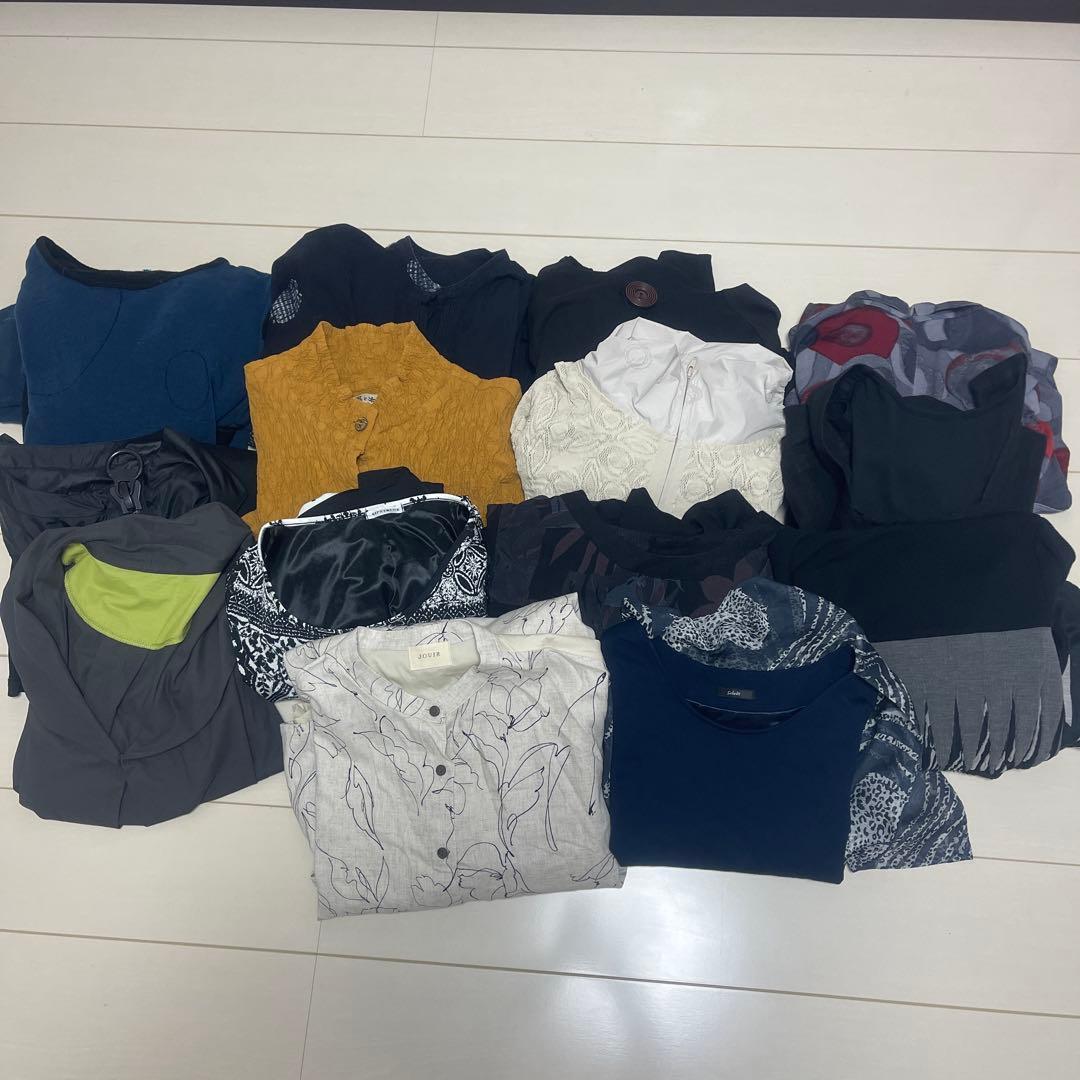 シニア　ミセス　婦人服　トップス　チュニック　ワンピース　14点まとめ売り