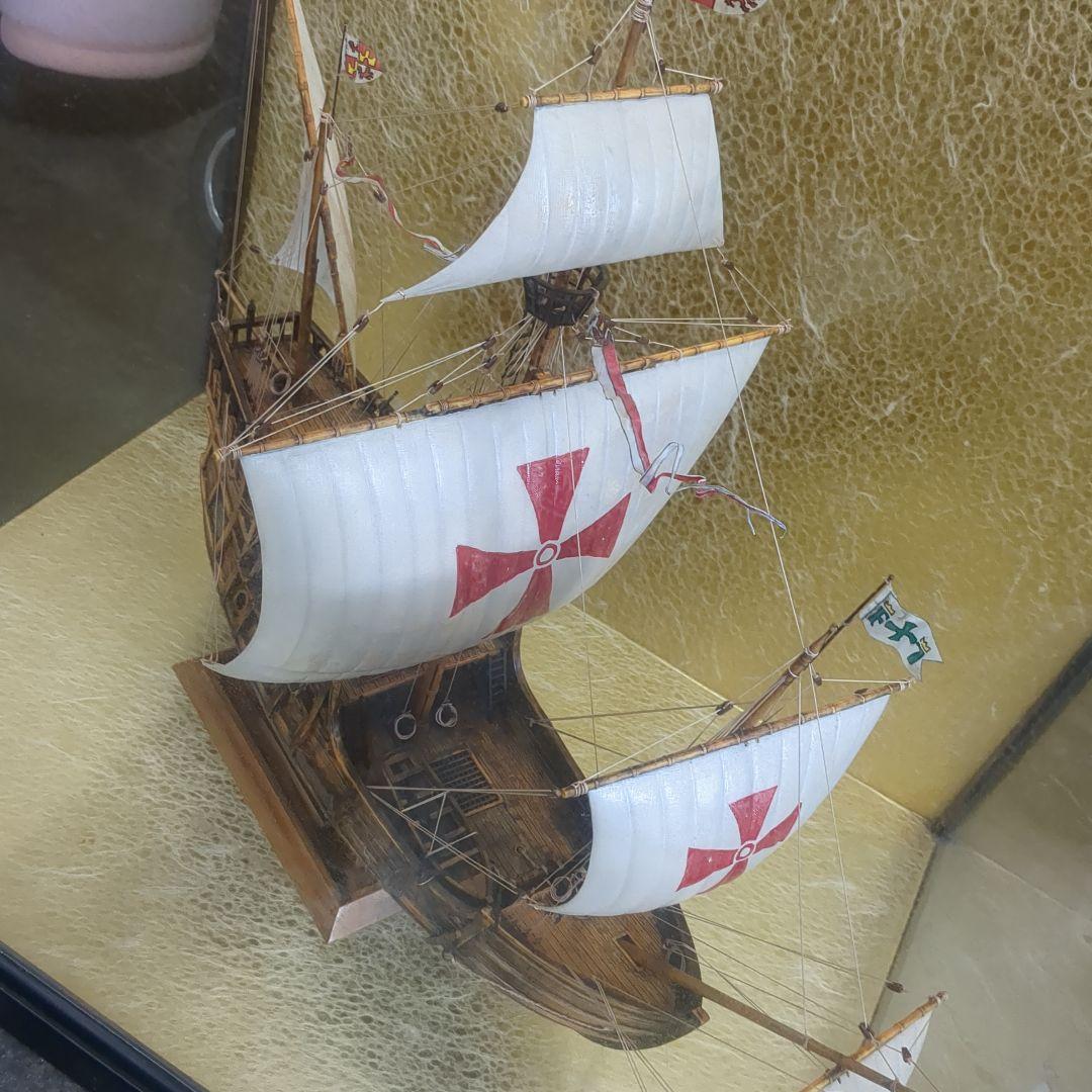 サンタマリア模型 ディスプレイケース付き