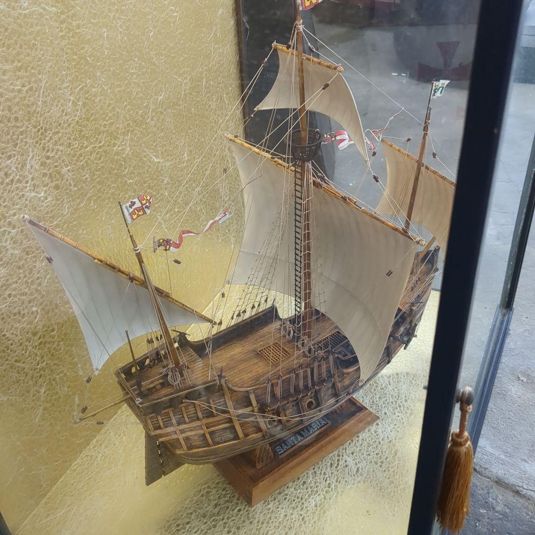 サンタマリア模型 ディスプレイケース付き