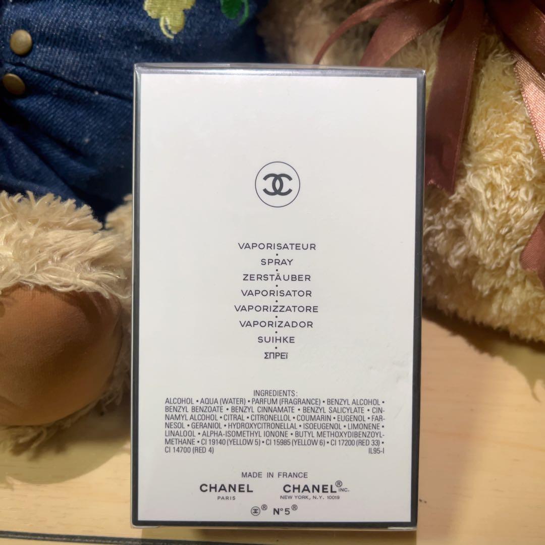 ☆新品未使用☆N°5 CHANEL Eau de Parfum 100ml