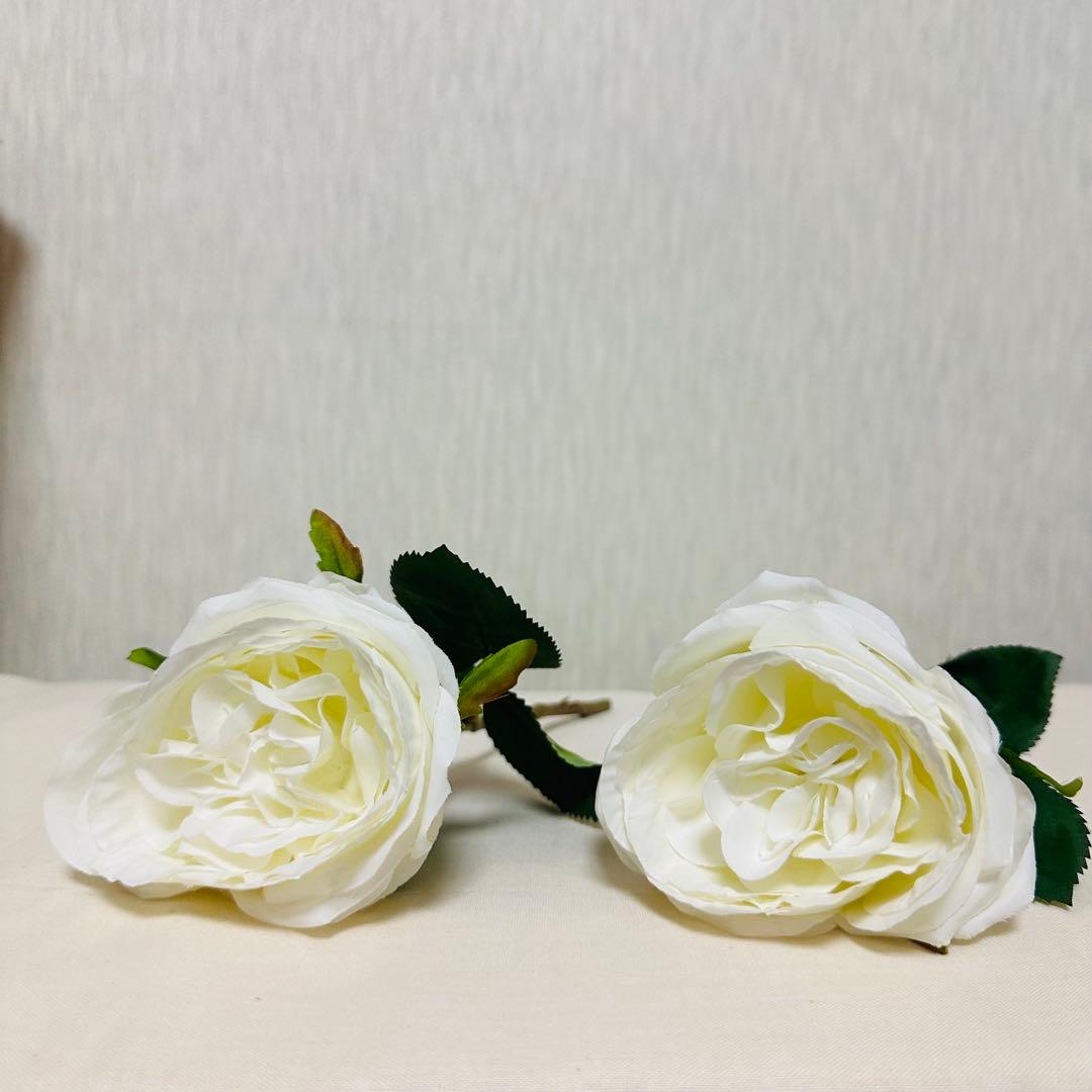 イーストサイドトーキョー　アーティフィシャルフラワー　ブーケ　結婚式　ホワイト