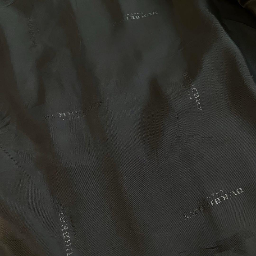 【Burberry】カシミヤ混 ウール ステンカラーコート