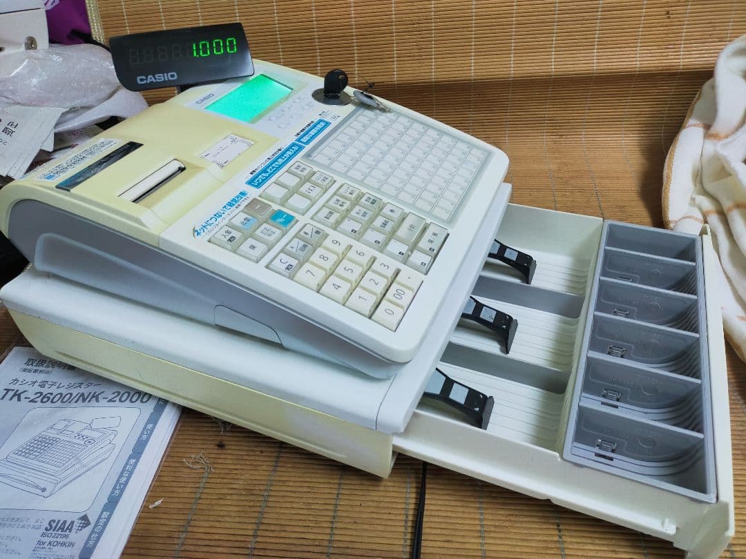 カシオレジスター　TK-2600/NK2000　設定無料　高性能　001900