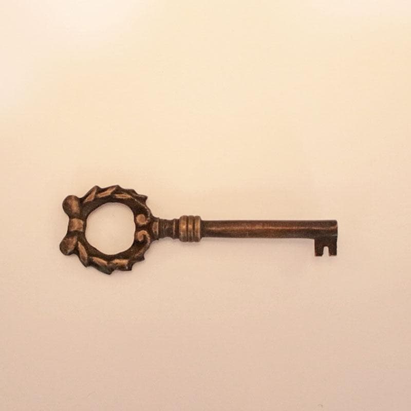 鍵付きデスク 幅80cm クラシカル 机 白家具 お洒落 256-178