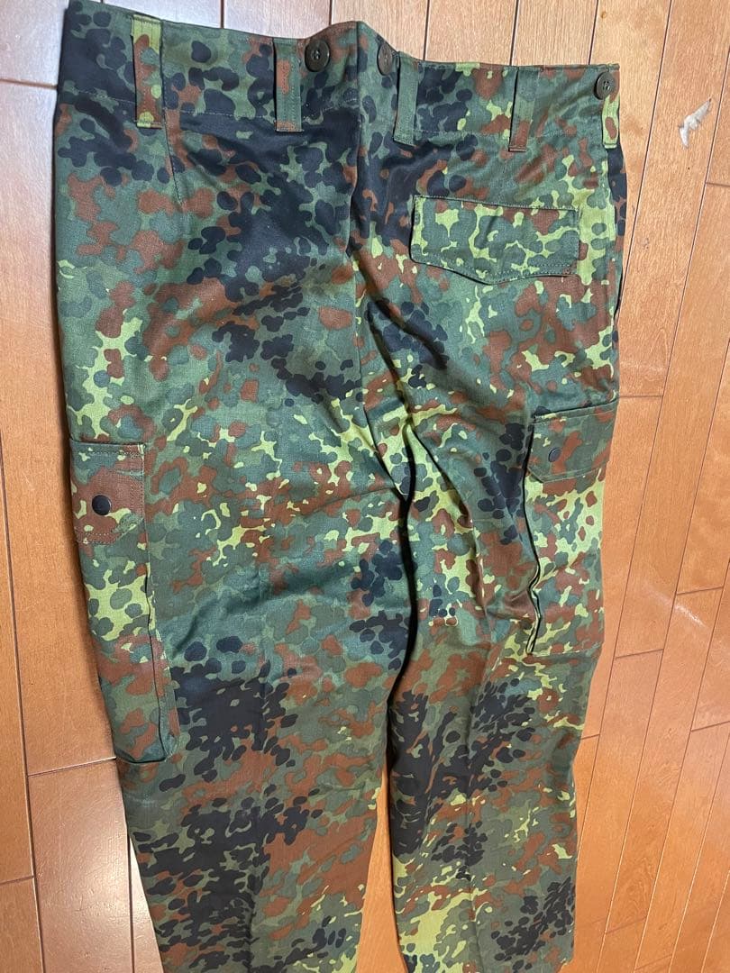 実物　ドイツ軍　ミリタリー ジャケットパンツ　上下セット　サバゲー　ビンテージ
