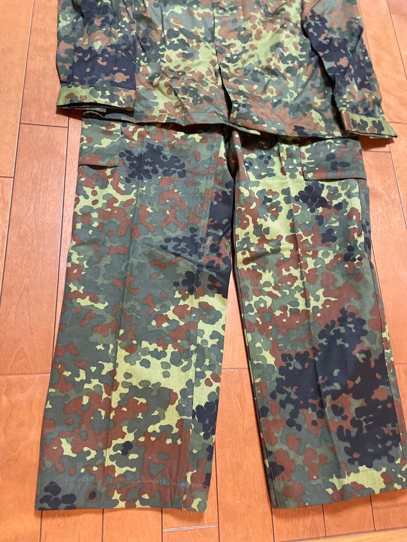 実物　ドイツ軍　ミリタリー ジャケットパンツ　上下セット　サバゲー　ビンテージ