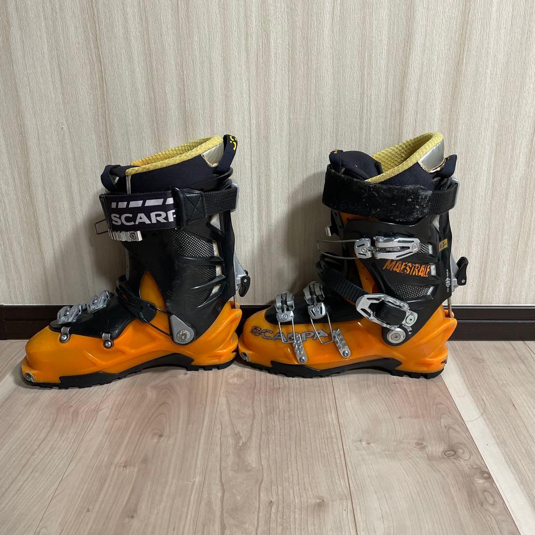 山岳スキーの決定版【スカルパ マエストラーレ 26cm】