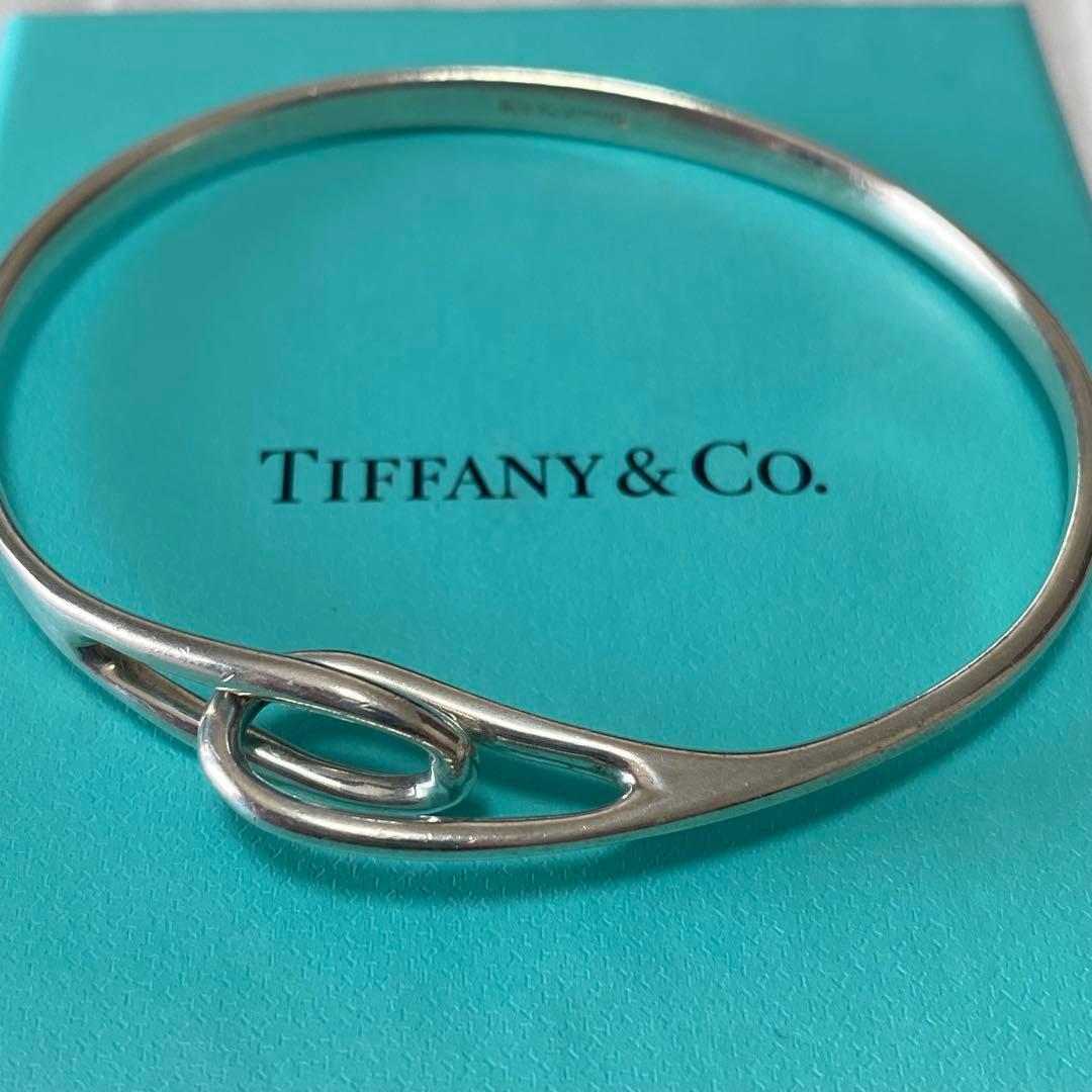 Tiffany & Co. 925 ダブルループ ブレスレット バングル