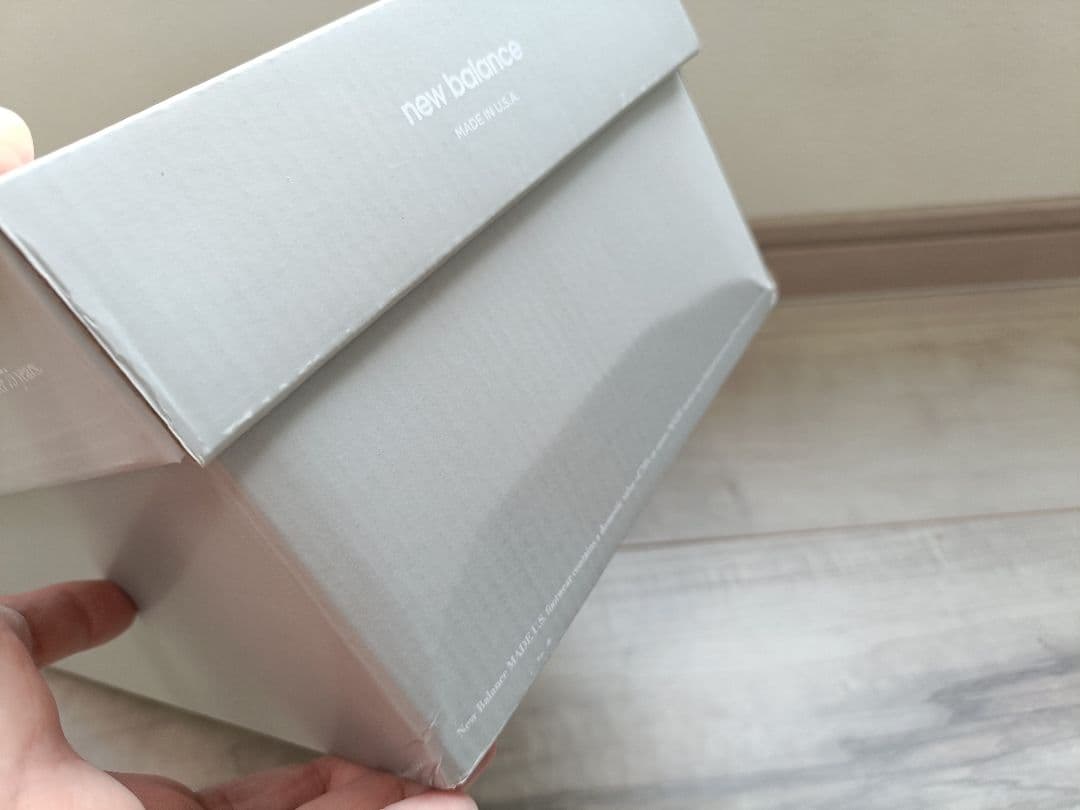 23.5cm 新品 ニューバランス U990GR4 USA製 グレー 990V4