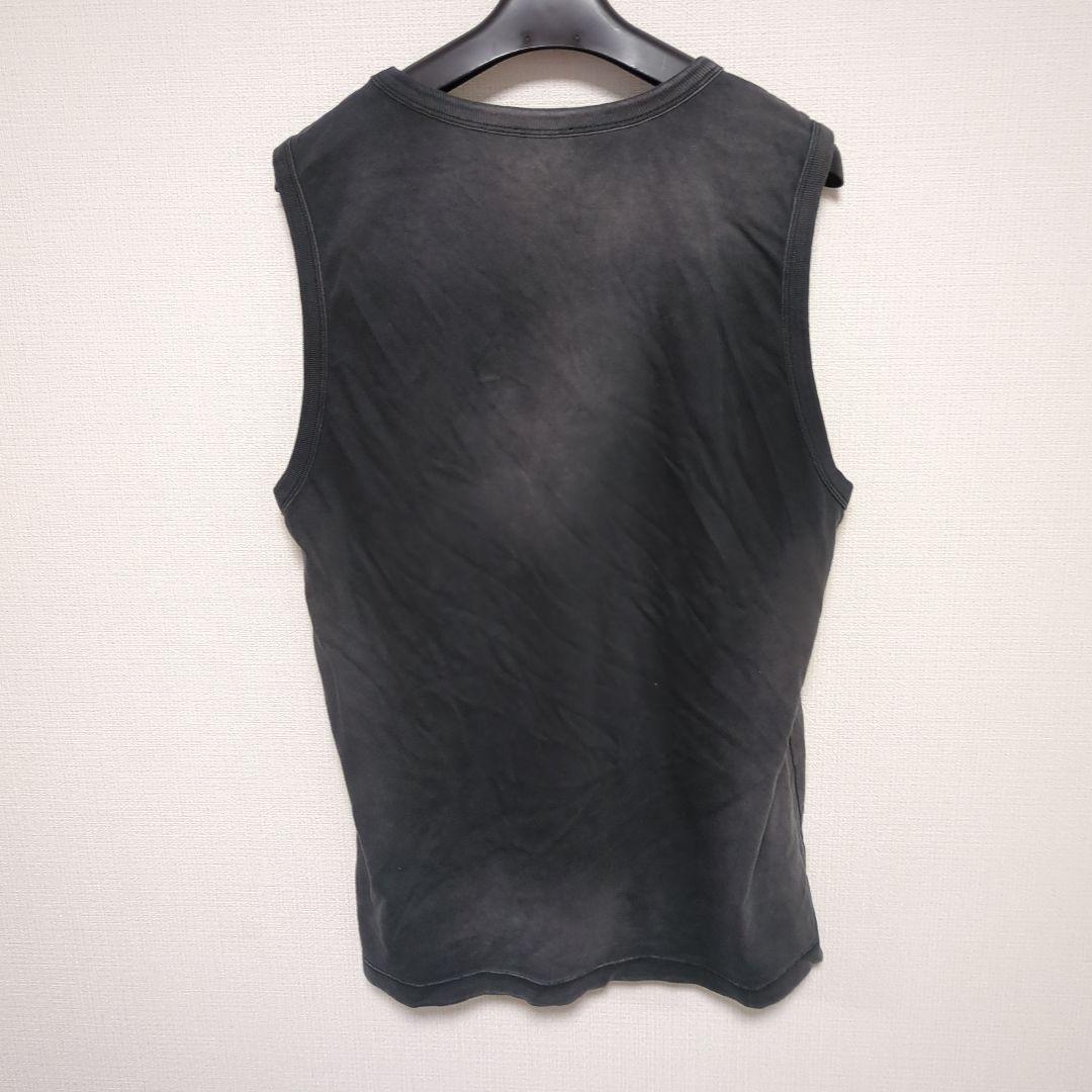 パクゴヌク着 Faded tank top with puffy Oval D
