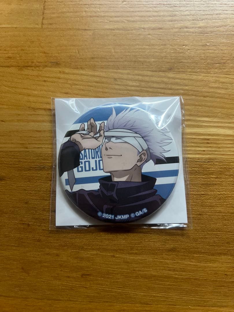 呪術廻戦0 楽天コレクション　缶バッジ　五条悟